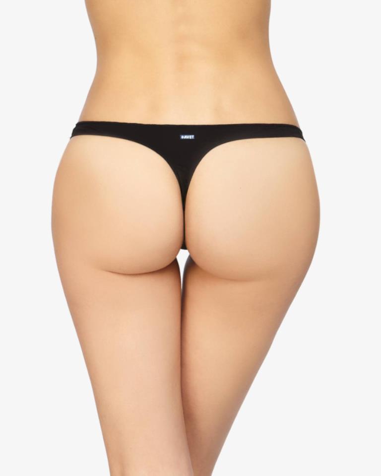 Basic microfiber thong